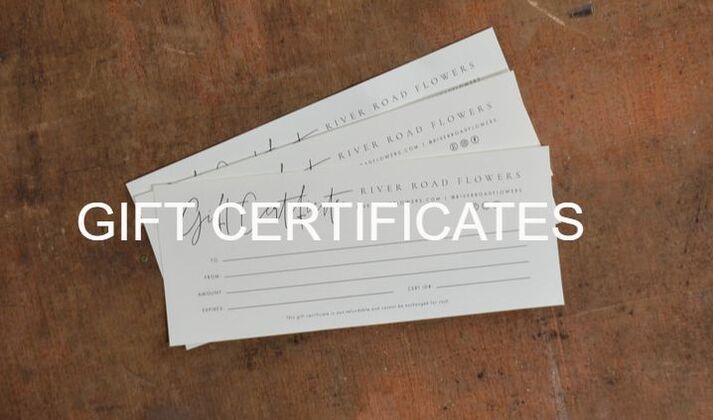 GIFT CERTIFICATES